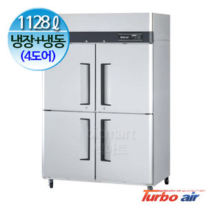 프리미어 터보에어 45박스 냉장고 (4도어 냉동장, 1128리터) KR1F45-4A주방빅마트
